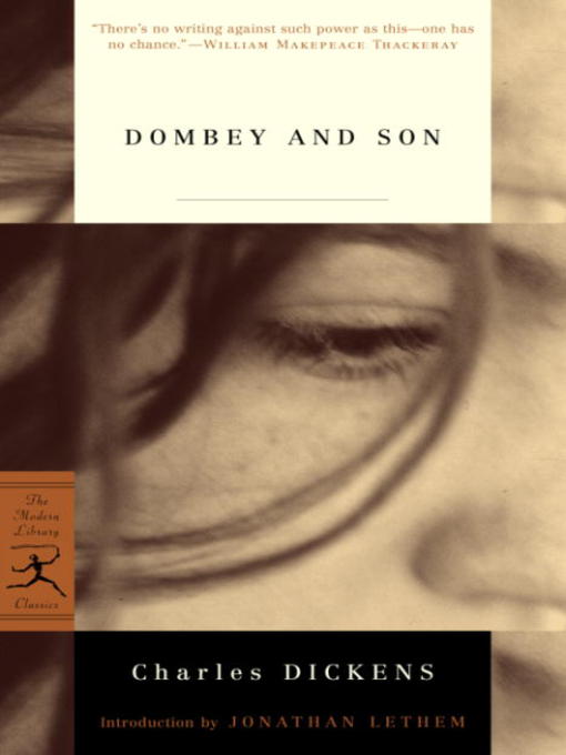 Cover image for Dombey and Son